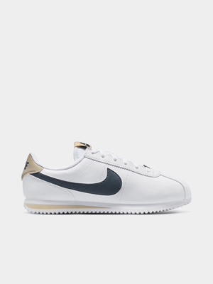 Nike Junior Cortez BG White/Blue Sneaker