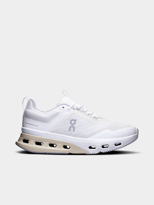 Womens On Cloudnova X White/Glacier Running Shoes