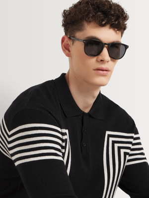 Tom Ford Black 53 Sunglasses