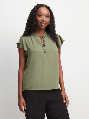 Jet Women's Fatigue Chiffon Blouse