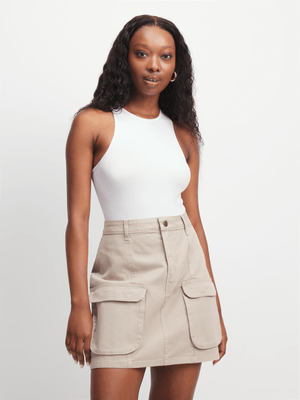 Jet Women's Stone Cargo Skirt