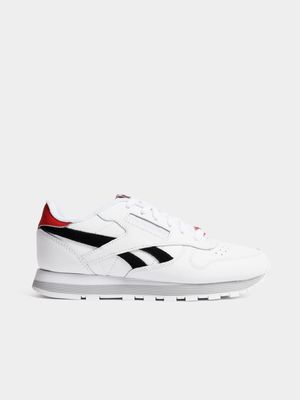 Reebok Junior  Classic Leather White/Black Sneaker