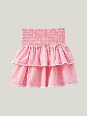 Cotton On Kids Girl Pink Kennedy Ruffle Skirt