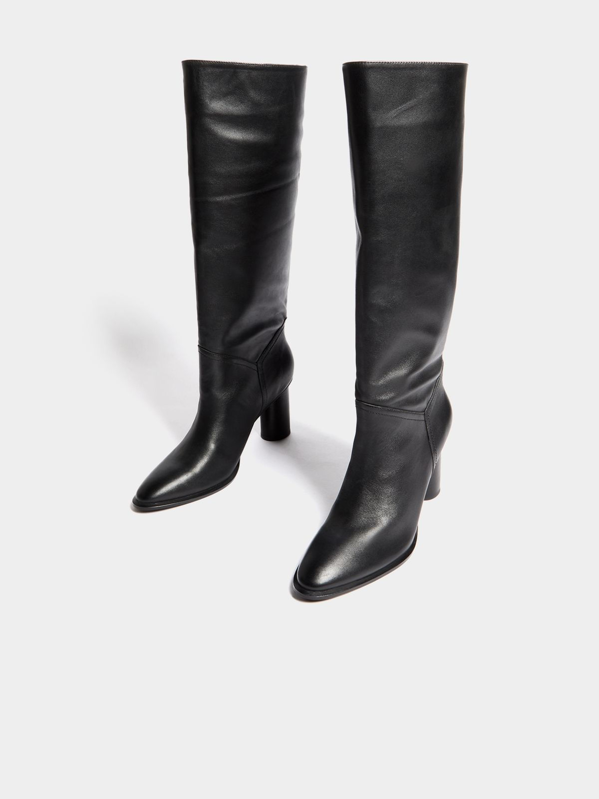 Luella Leather Shuffle Boots - Bash.com