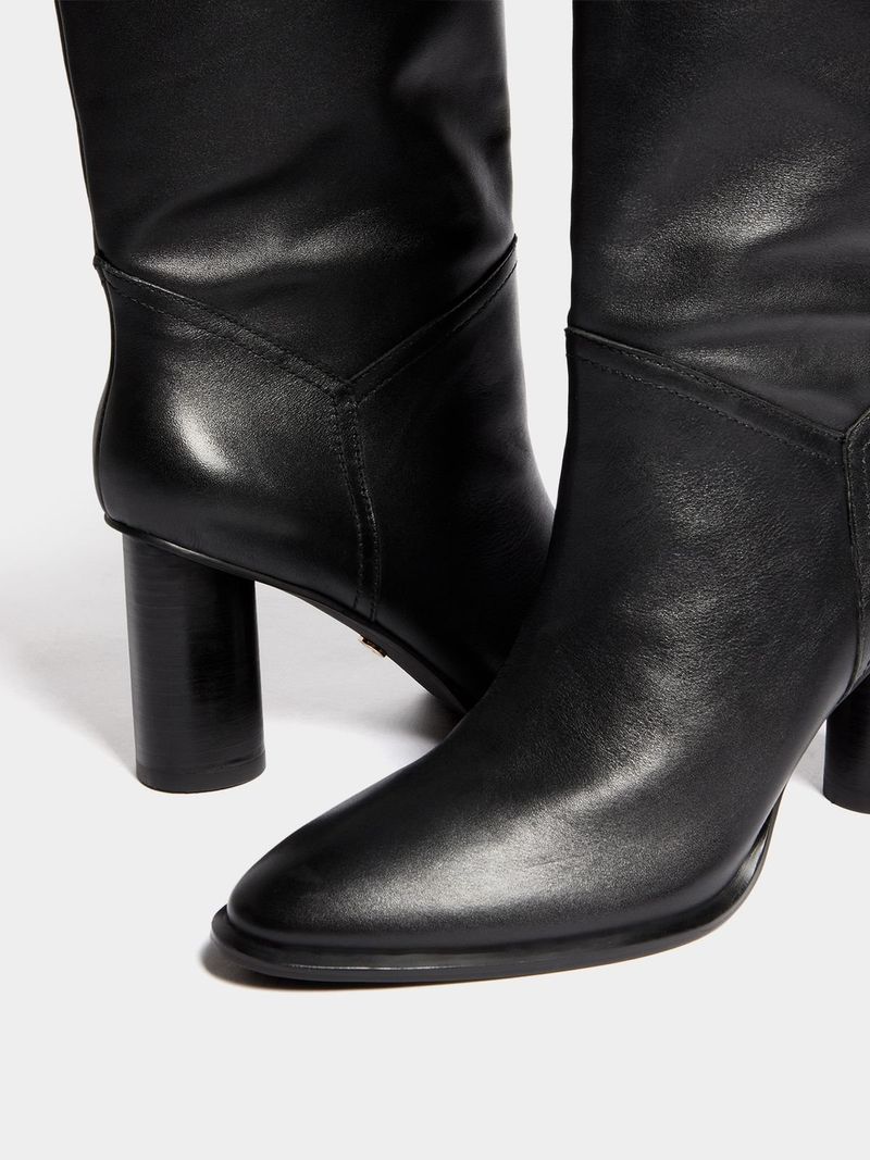 Luella Leather Shuffle Boots - Bash.com