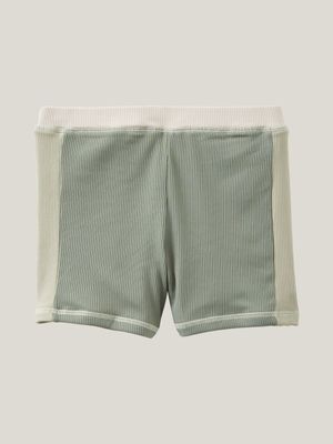 Cotton On Kids Boy Green Billy Boyleg Swim Trunks