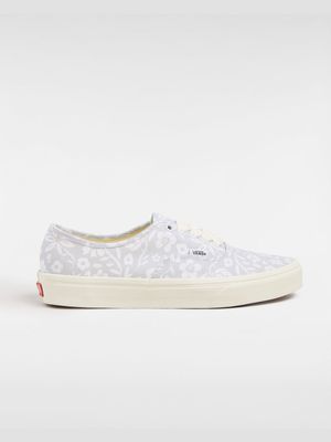 Vans Junior Authentic Floral Grey Sneaker