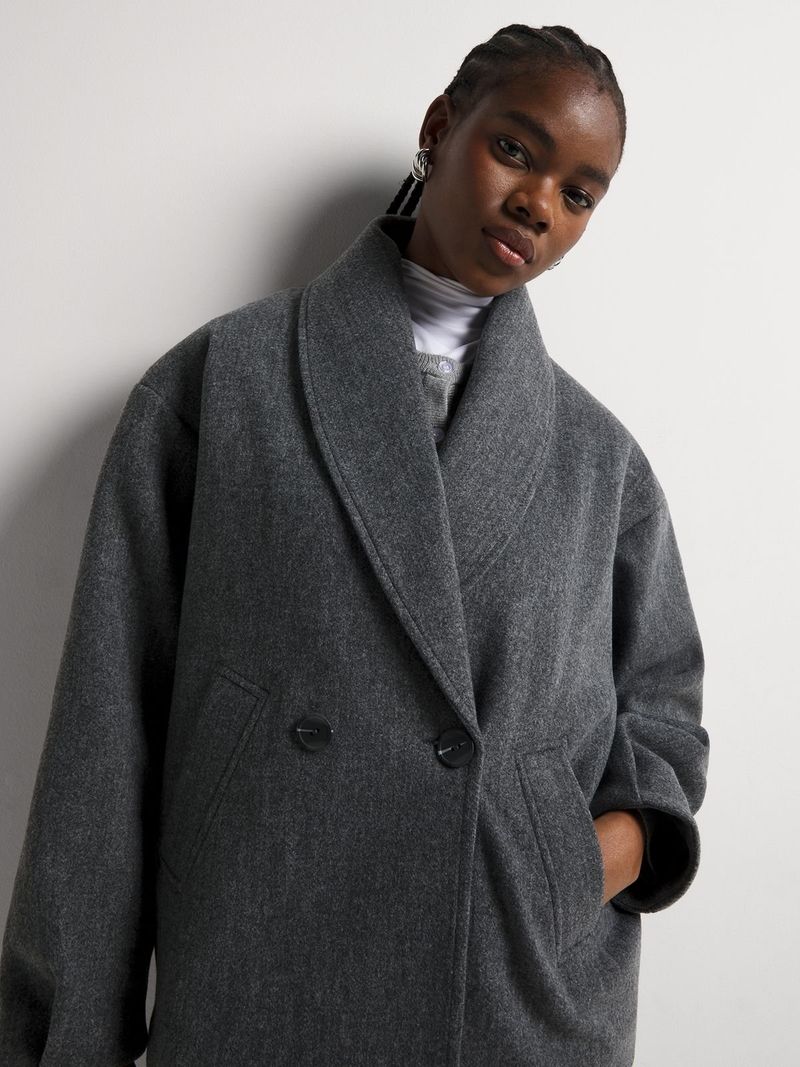 Children's Melton Wool Peacoat | Thom Browne
