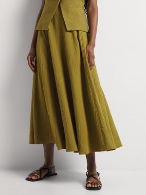 A-Line Maxi Skirt