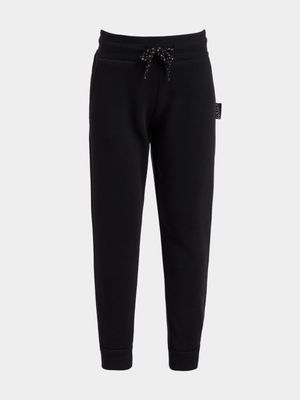 Older Girl's Black Joggers