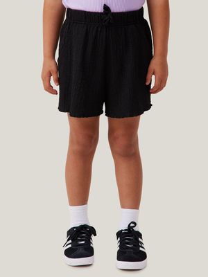 Cotton On Kids Girl Black Hallie Shorts