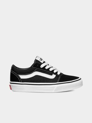 Junior Pre-School Vans Ward Black/White Shoe