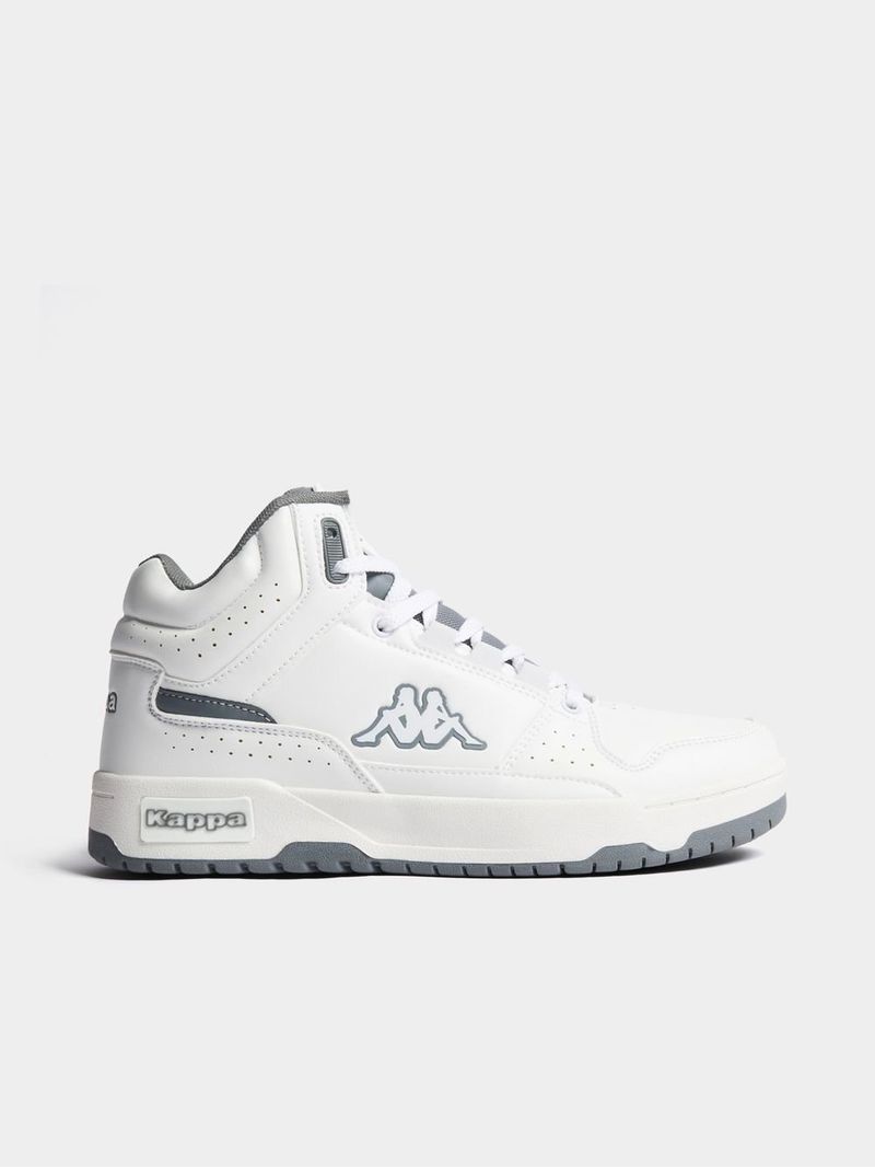 Men's Kappa Jonscha White/Grey Sneaker - Bash.com