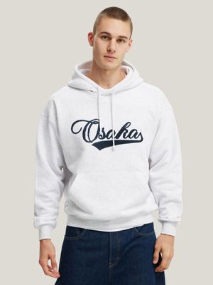 Men's Cotton On Grey Box Fit Graphic Hoodie