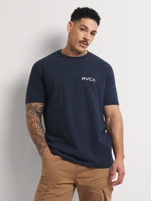 Men's RVCA Grey Small Essentials T-Shirt