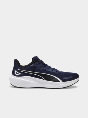 Mens Puma Skyrocket Lite Navy/White Running Shoes