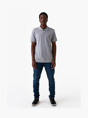 Levi's Grey Housemark Polo Golfer