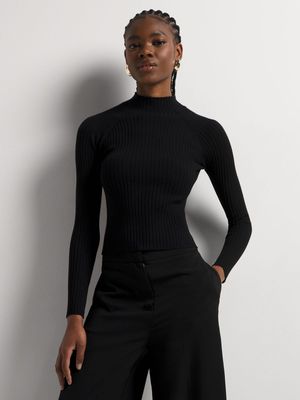 Y&G Mock Neck Layering Knit