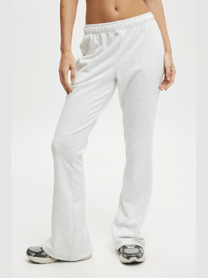 Women's Cotton On Grey Active Lightweight Fleece Flare Sweatpants