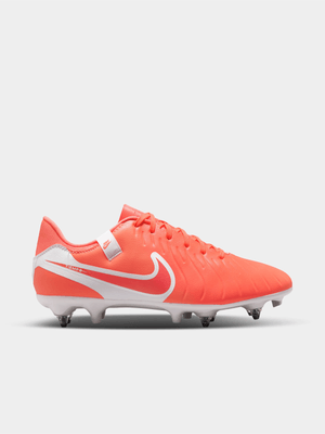 Mens Nike Tiempo Legend 10 Academy SG-Pro Red/White Boots