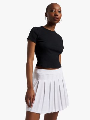 Y&G Pleated Mini Skirt