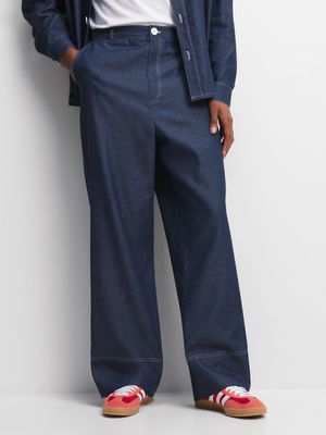 Men's Blue Co-Ord Pants