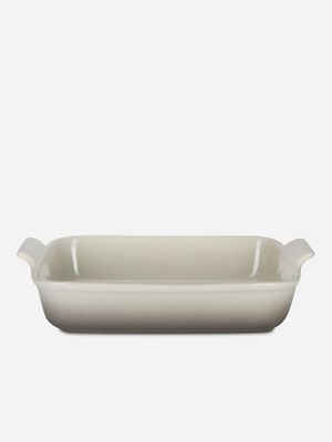 Le Creuset Rectangular Heritage Dish Nutmeg 32cm