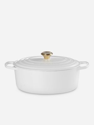 Le Creuset Round Cocotte White 29cm