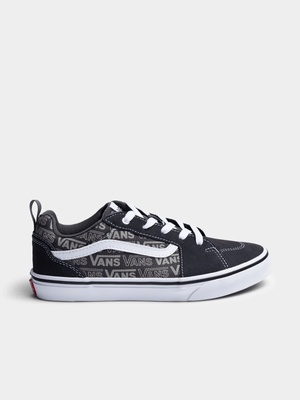 Junior Vans Filmore Logo Black/White Sneaker