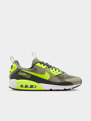 Nike Men's Air Max 90 Drift Grey/Volt Sneaker