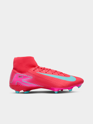 Mens Nike Zoom Superfly 10 Academy FG/MG Red/Green Boots