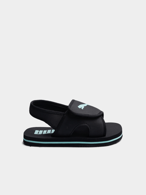 Toddlers Puma Summer Black Sandal