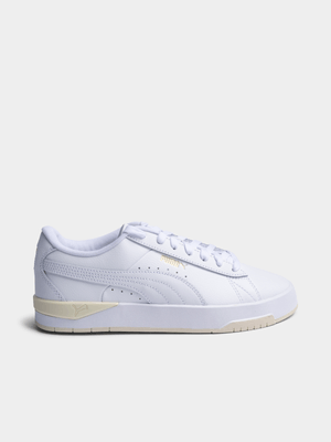 Women's Puma Jada Classic White/Gold Sneaker