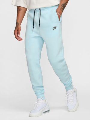 Mens Nike Tech Fleece Light Blue Jogger