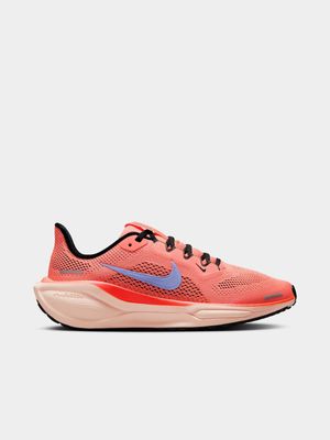 Junior Grade-School Nike Air Zoom Pegasus 41 Orange/Blue Running Shoes