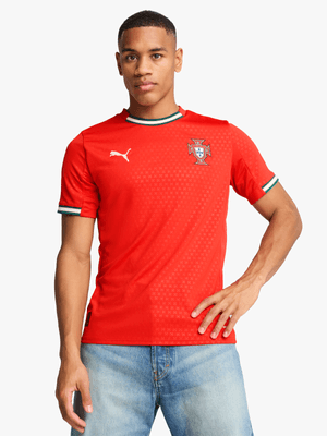 Mens Puma Portugal Home 25 Stadium Jersey