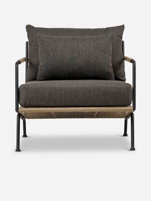 Como Lounge Chair Black