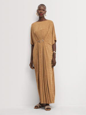 Luella Draped Kaftan Dress