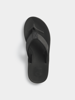 Jet Men's Black Flip Flops