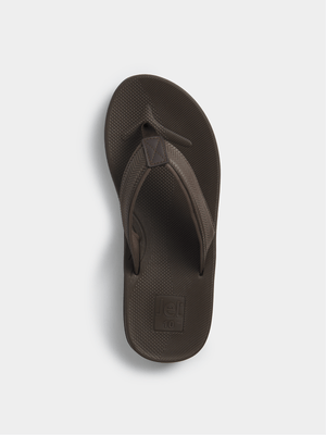 Jet Men's Brown Flip Flops