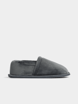 Jet Younger Boys Grey Stokie Slippers
