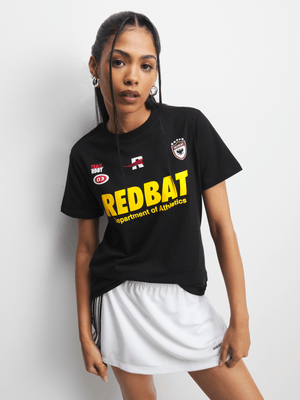 Redbat Athletics Women's Black T-Shirt