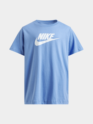 Nike Unisex Youth Sportswear Futura Blue T-Shirt