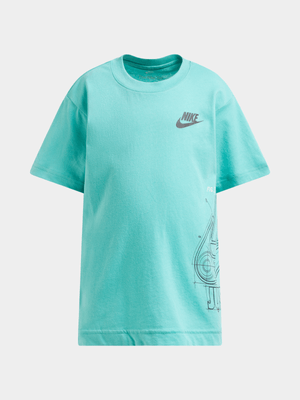 Nike Kids Unisex Future Utility Green T-Shirt