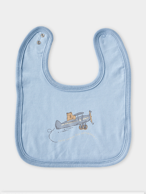 Cotton On Baby Blue The Baby Bib