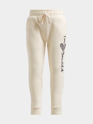 Jet Older Girls Almond Milk Active Pants