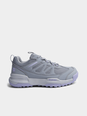 Women's Hi-tec Oasis Grey/Purple Sneaker