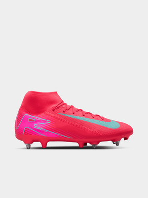 Mens Nike Zoom Superfly 10 Academy SG-PRO Red/Green Boots