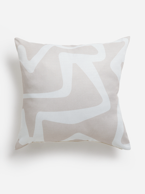 Jet Home Stone Abstract Geo Scatter Cushions