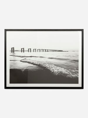 Framed Photography Distant Jetty 60 X 80cm